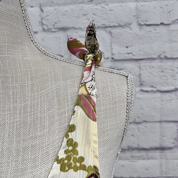 Free People Weekend In Montauk Floral Print Cropped Tank Top Size Small - Picture 8 of 14